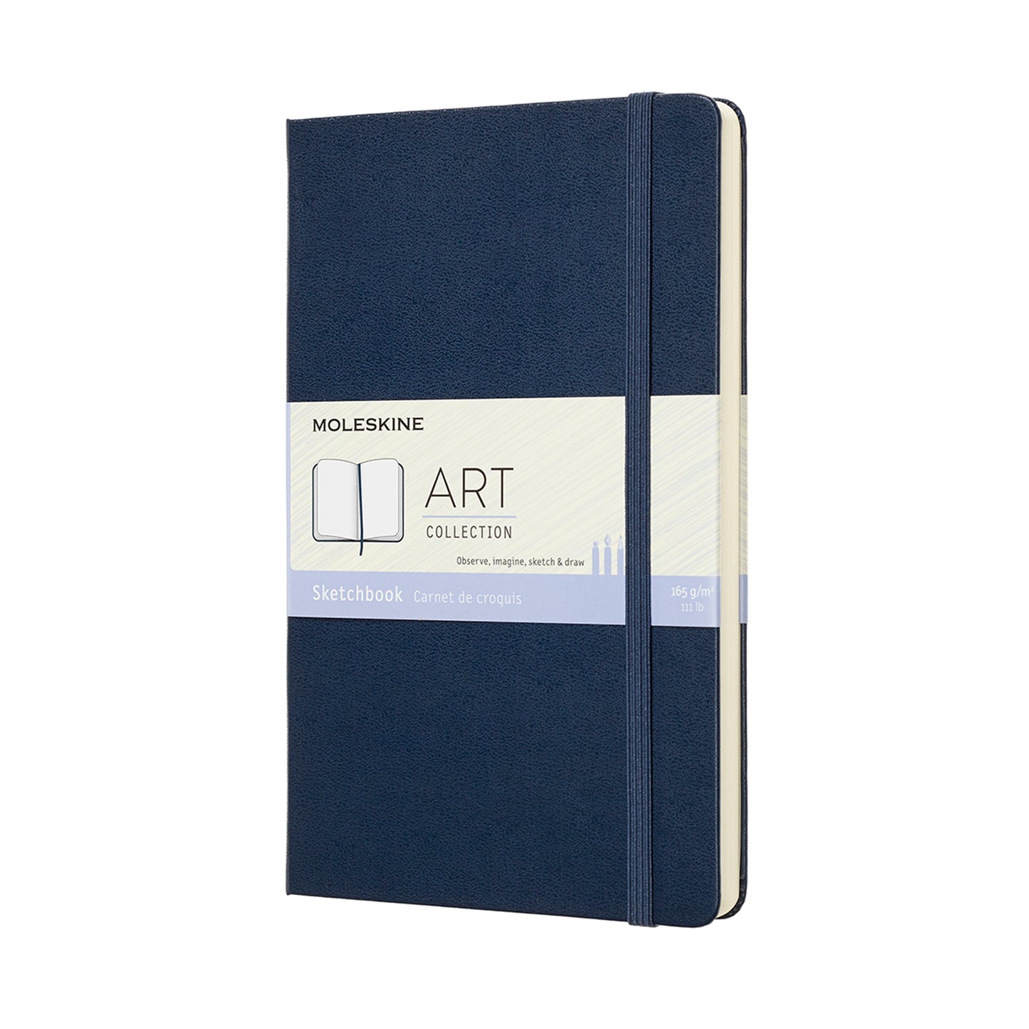 Art Sketchbook Large Sapphire Blue