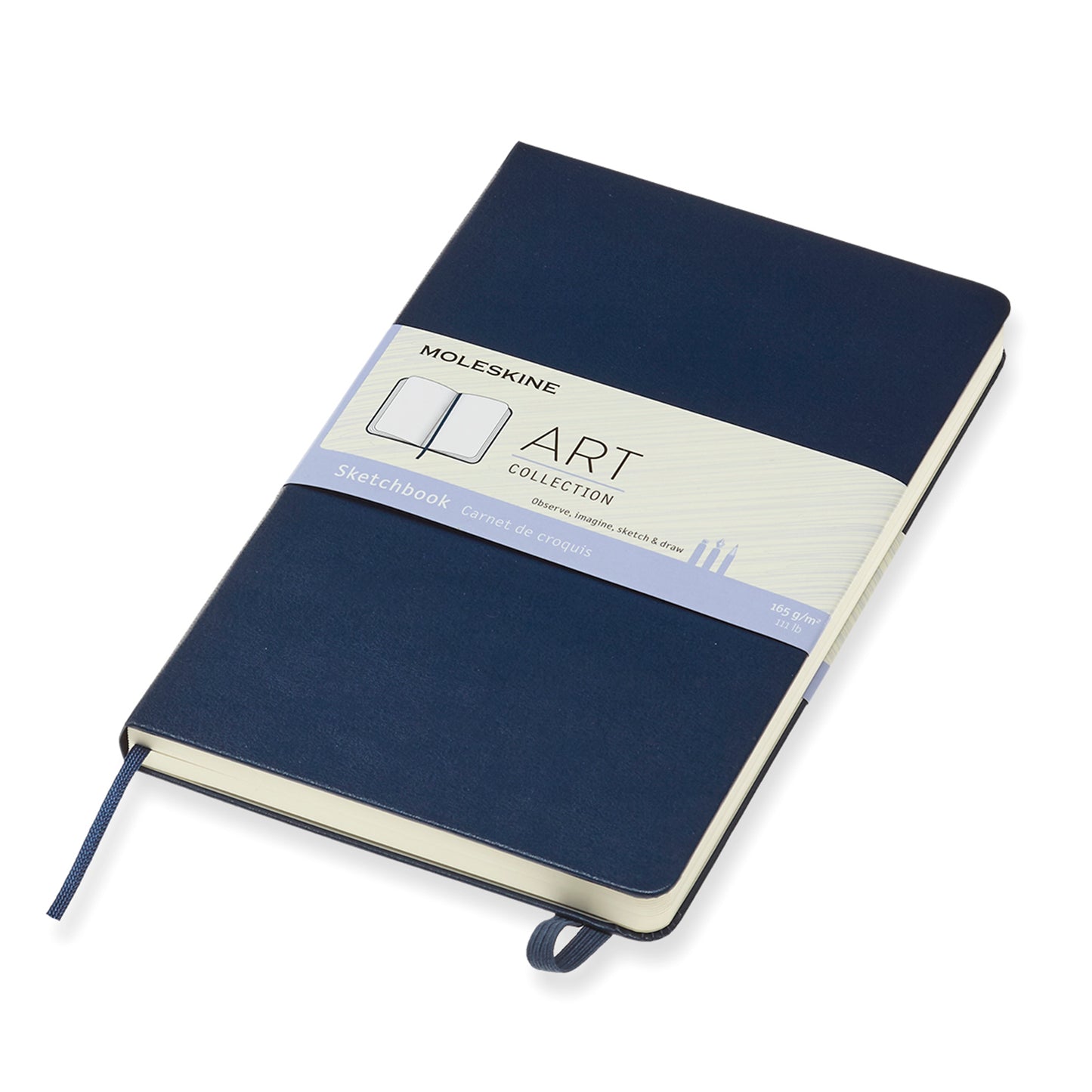 Art Sketchbook Large Sapphire Blue