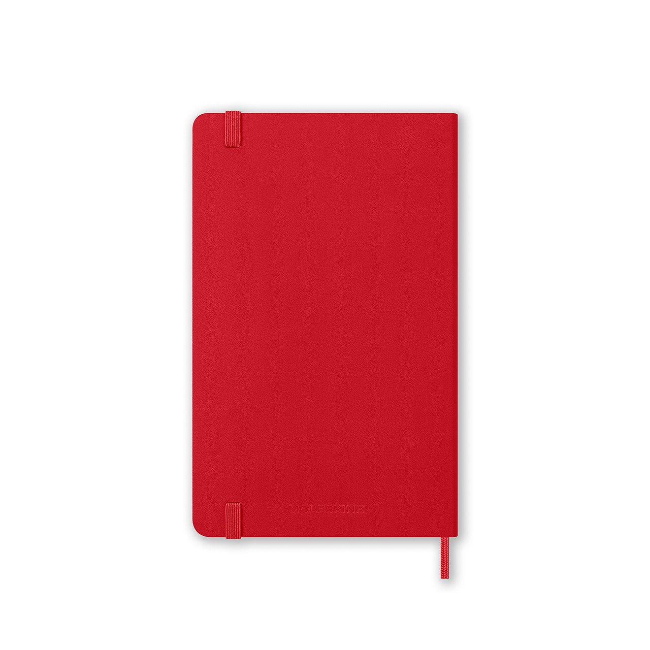 2026 Daily Diary Hard Cover Large Scarlet Red