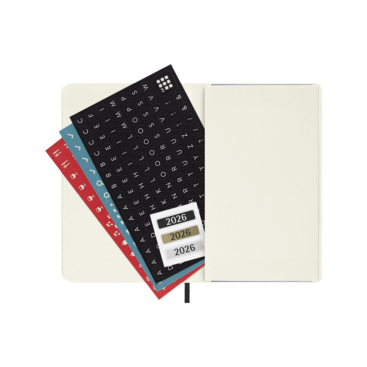 2026 Daily Diary Soft Cover Pocket Black