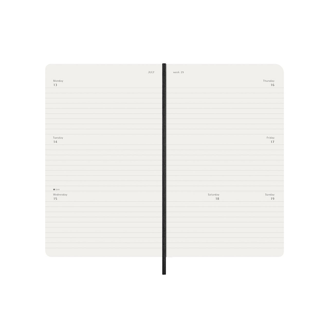 2026 Weekly Horizontal Soft Cover Diary Large