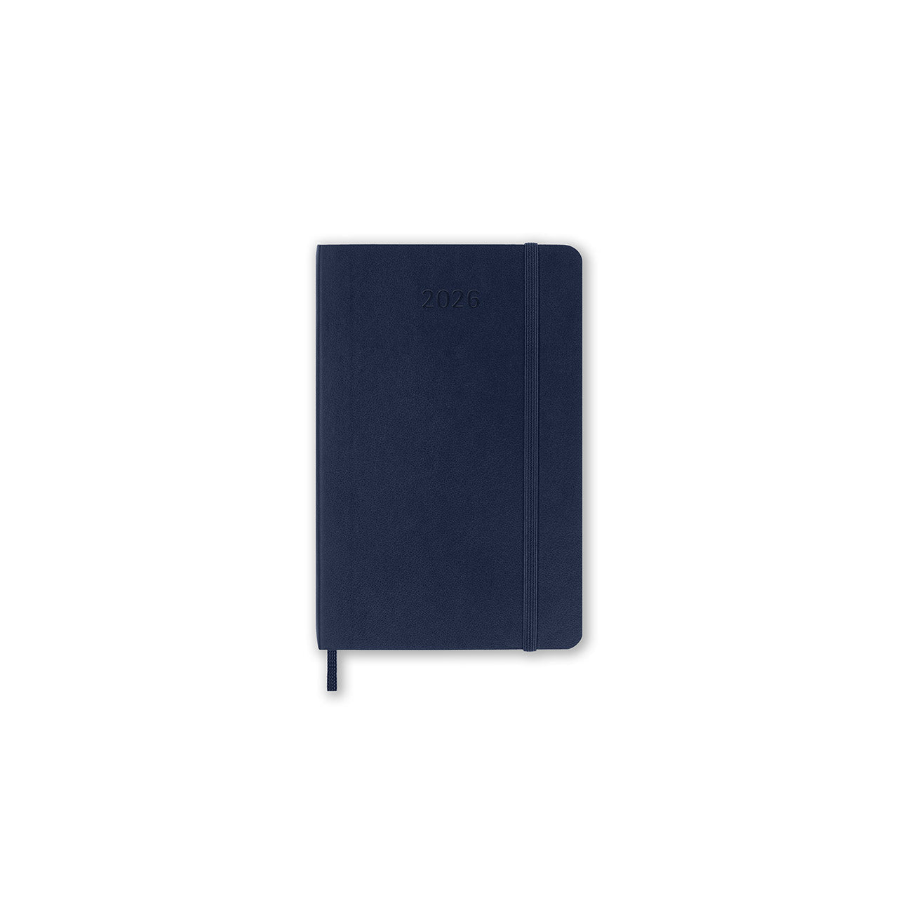 2026 Daily Diary Soft Cover Pocket Sapphire Blue
