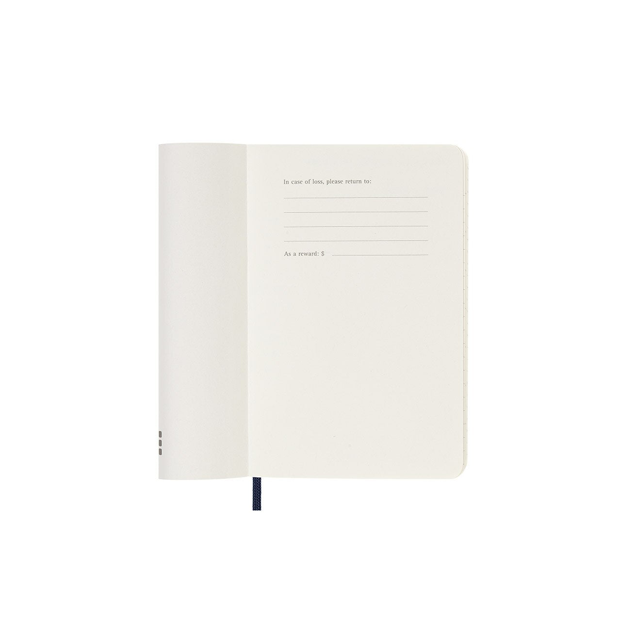 2026 Daily Diary Soft Cover Pocket Sapphire Blue