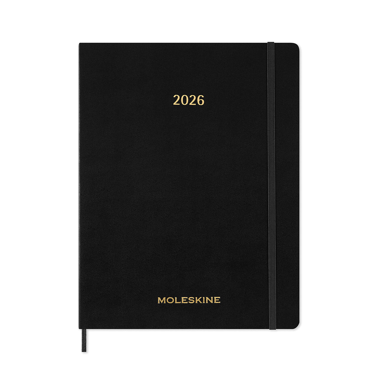 2026 Weekly Vertical Hard Cover Diary Extra Extra Large Black