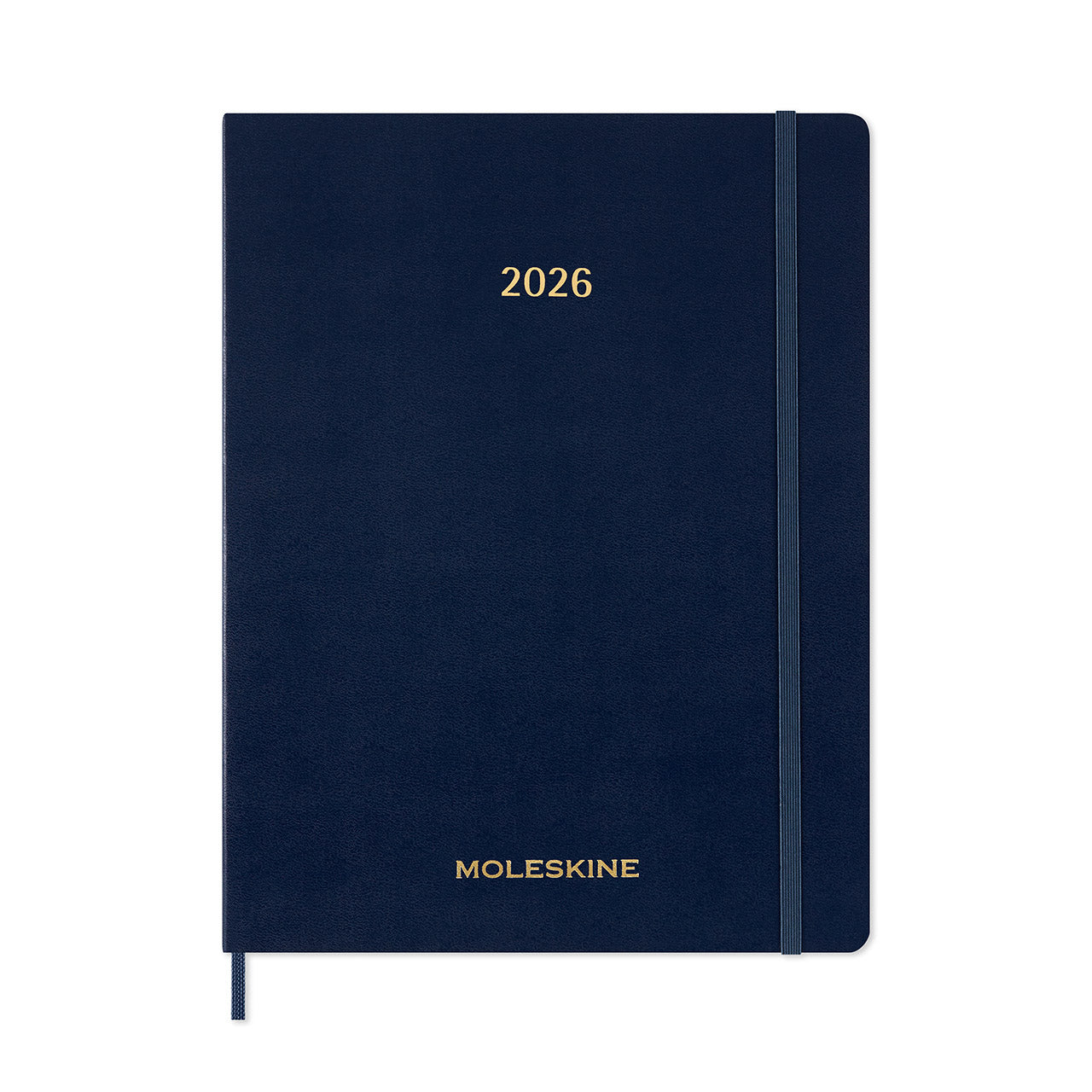 2026 Weekly Vertical Hard Cover Diary Extra Extra Large Sapphire Blue