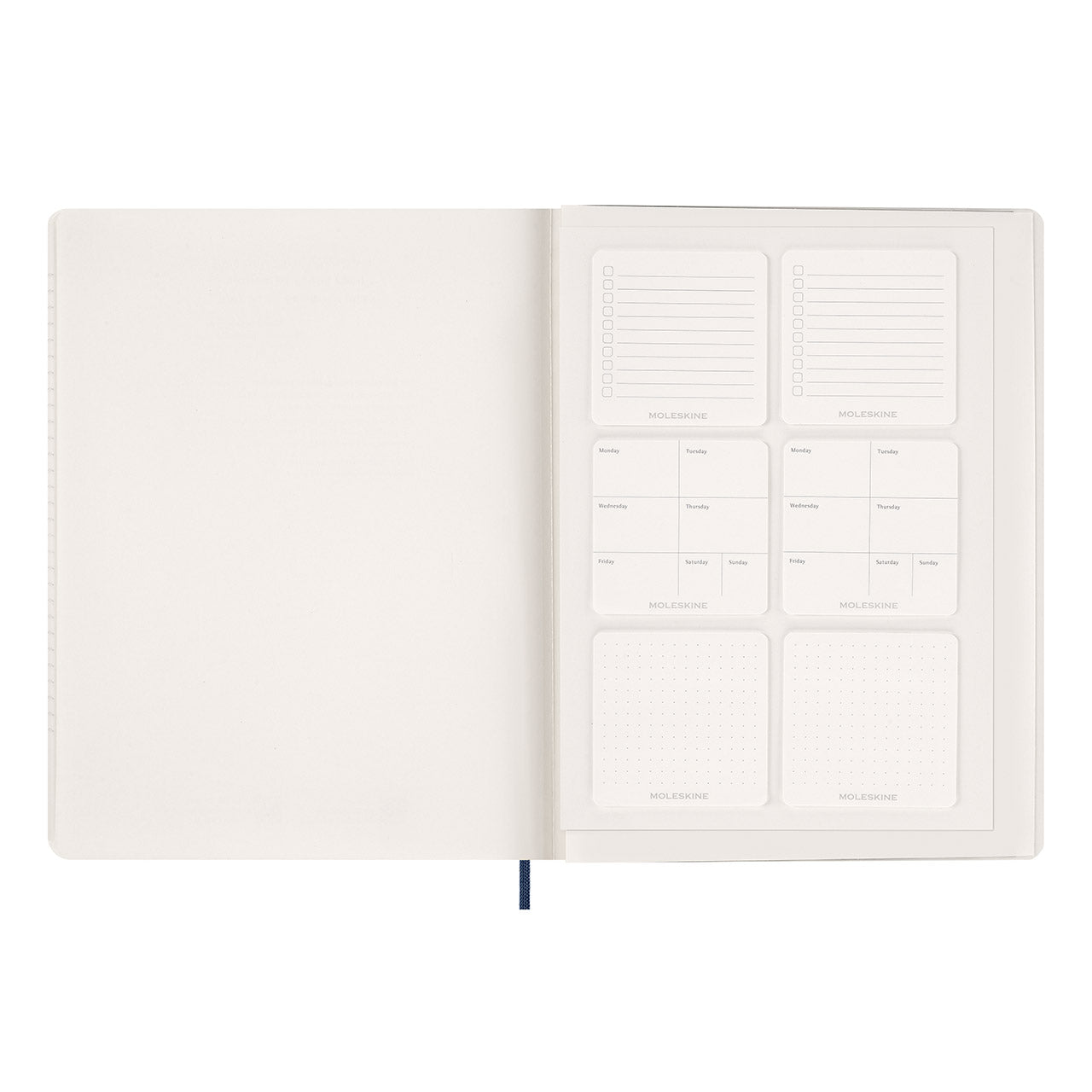 2026 Weekly Vertical Hard Cover Diary Extra Extra Large Sapphire Blue
