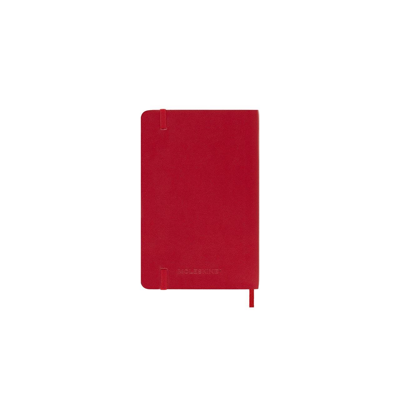 2026 Daily Diary Soft Cover Pocket Scarlet Red