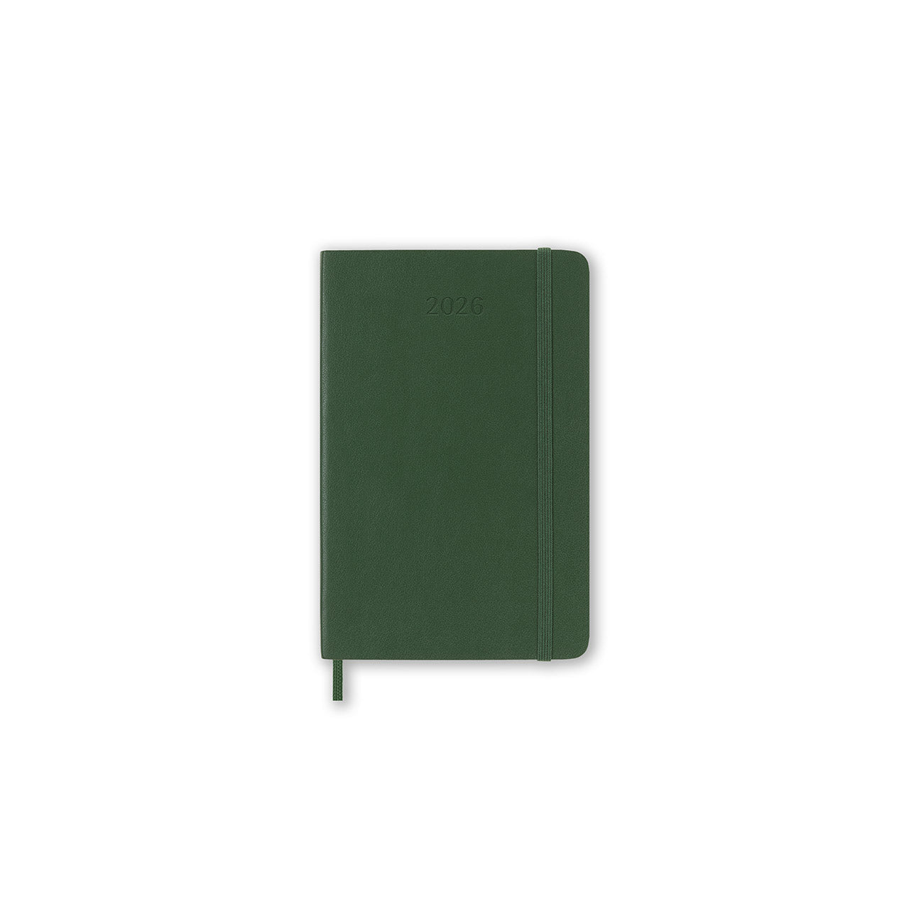 2026 Daily Diary Soft Cover Pocket Myrtle Green
