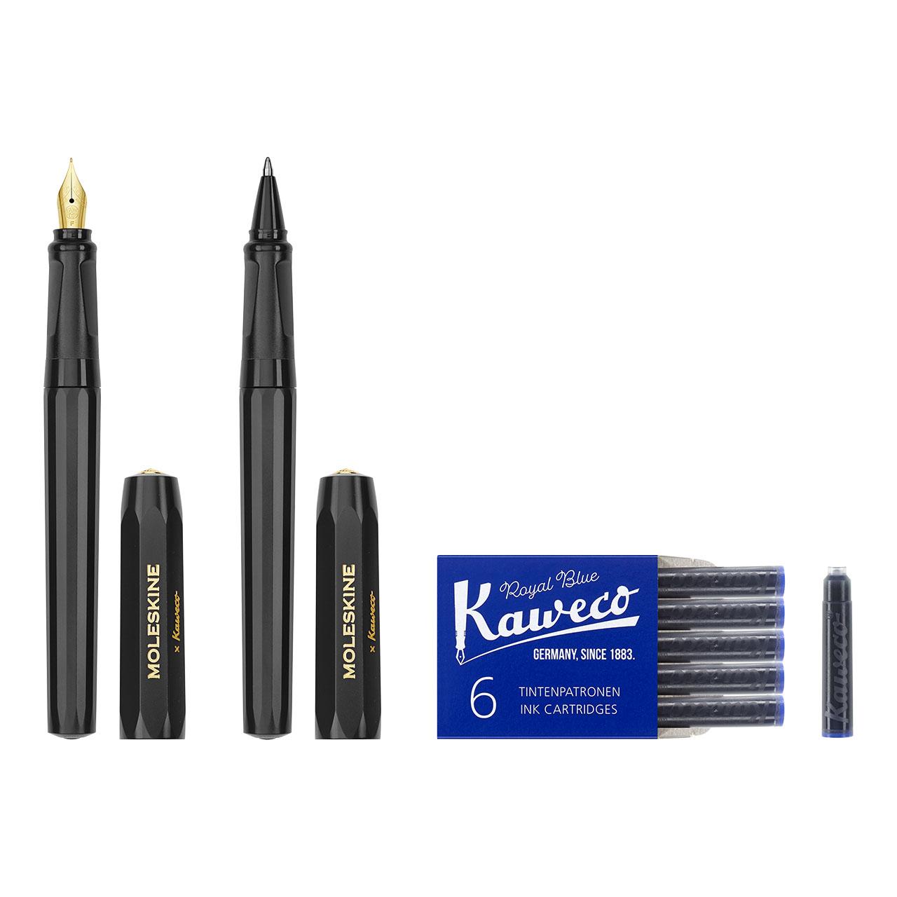 Kaweco Collection Ballpoint and Fountain Pen Set Black