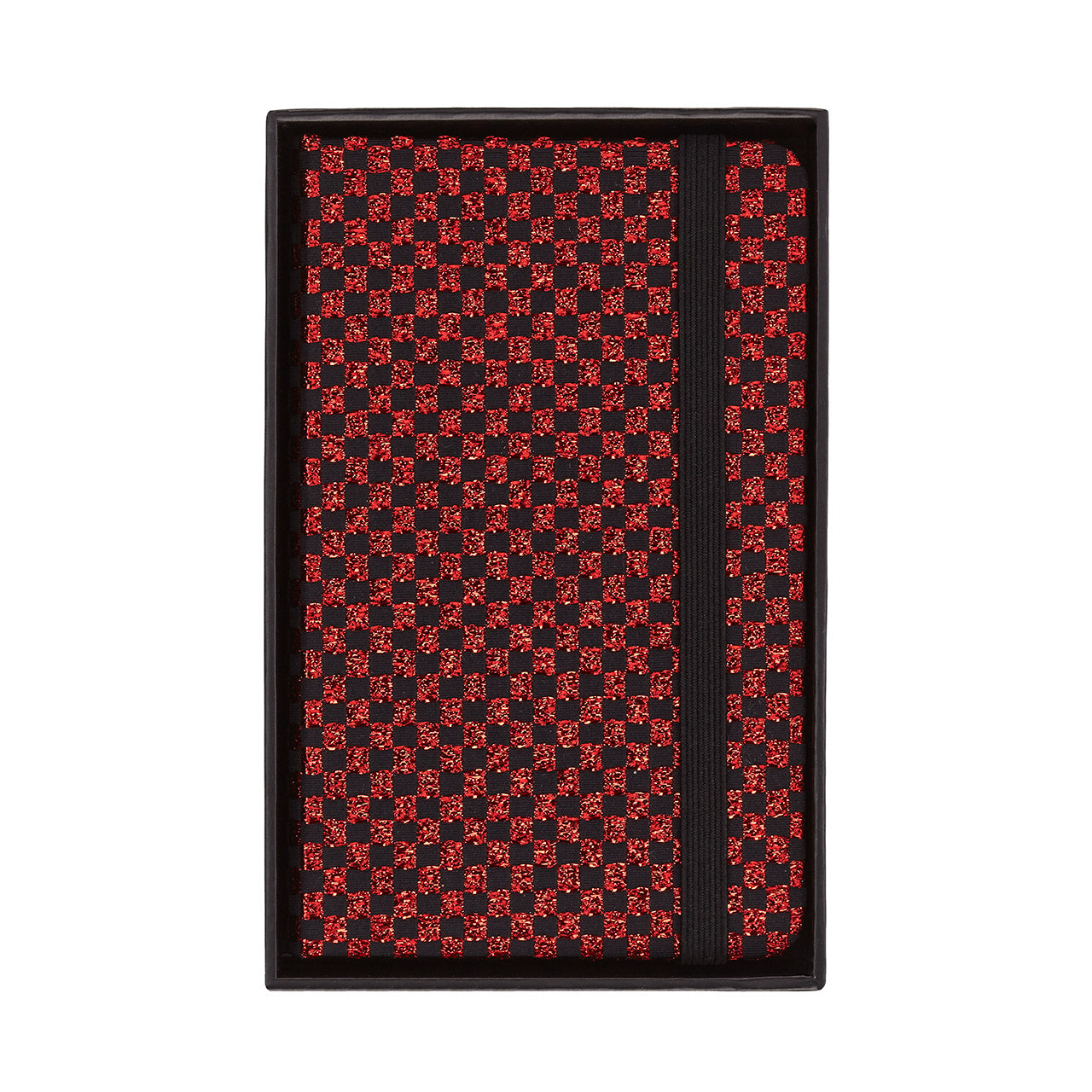 Holiday Shine Hard Cover Notebook Extra Small Red