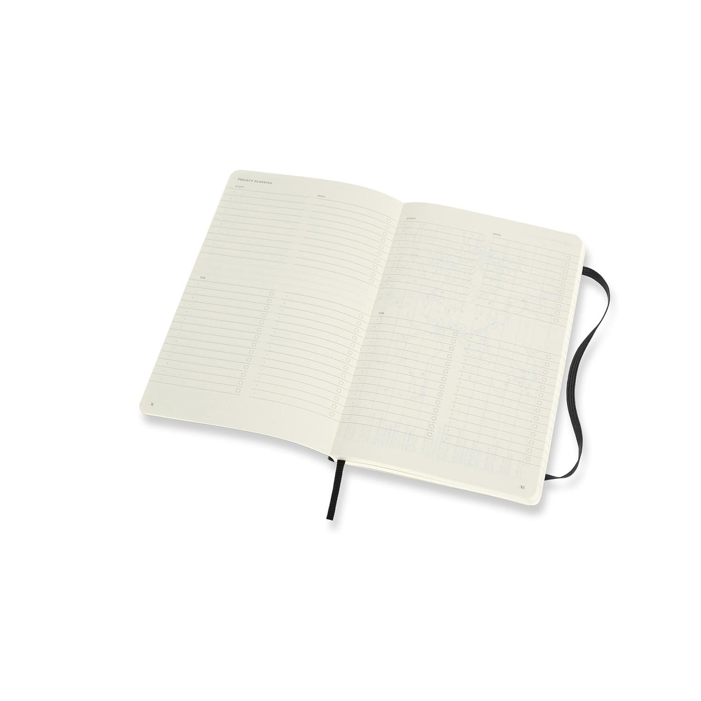 Professional Large Soft Cover Notebook Black