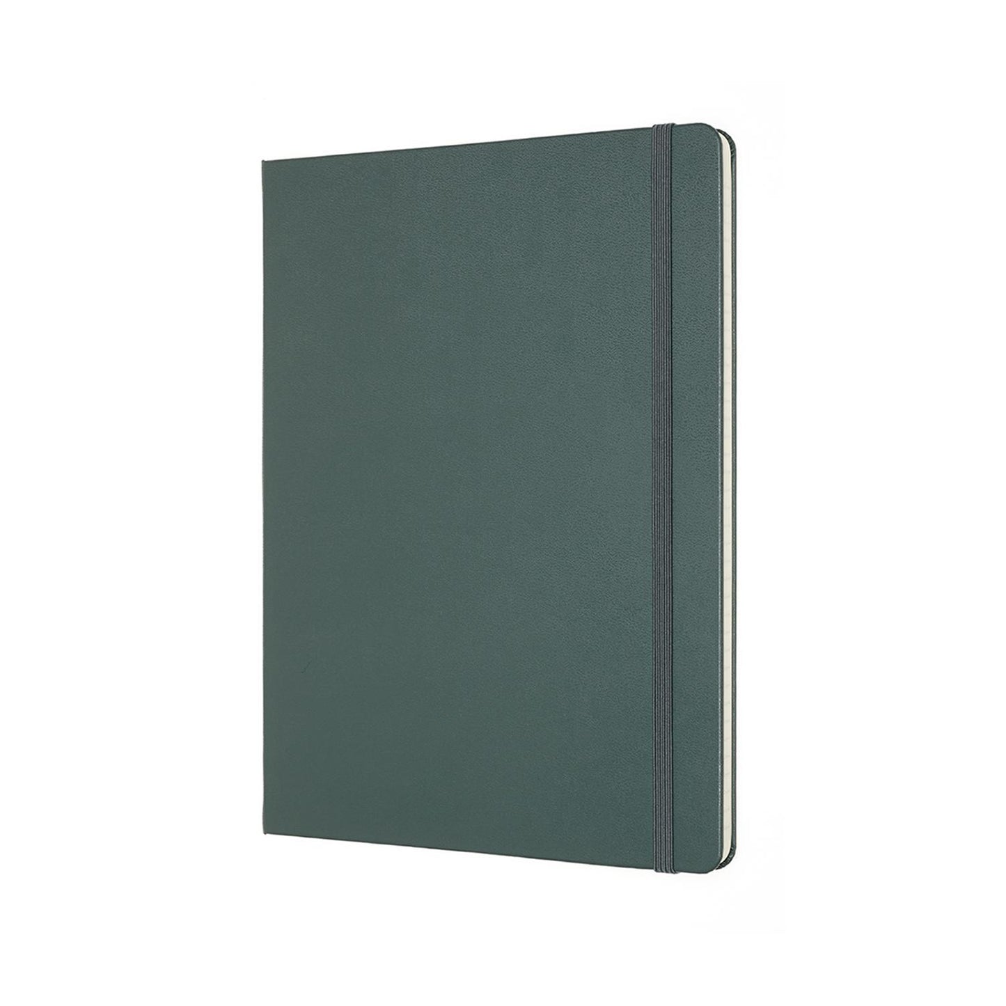 Professional Extra Large Hard Cover Notebook Forest Green