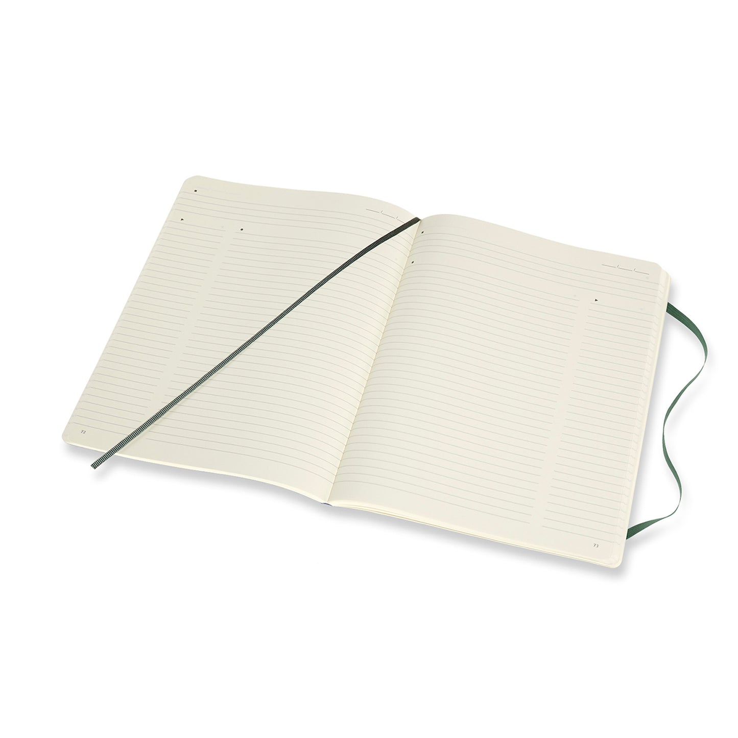 Professional Extra Large Soft Cover Notebook Forest Green