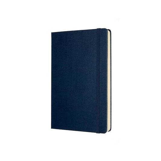 Classic Large Hard Cover Expanded Notebook Sapphire Blue