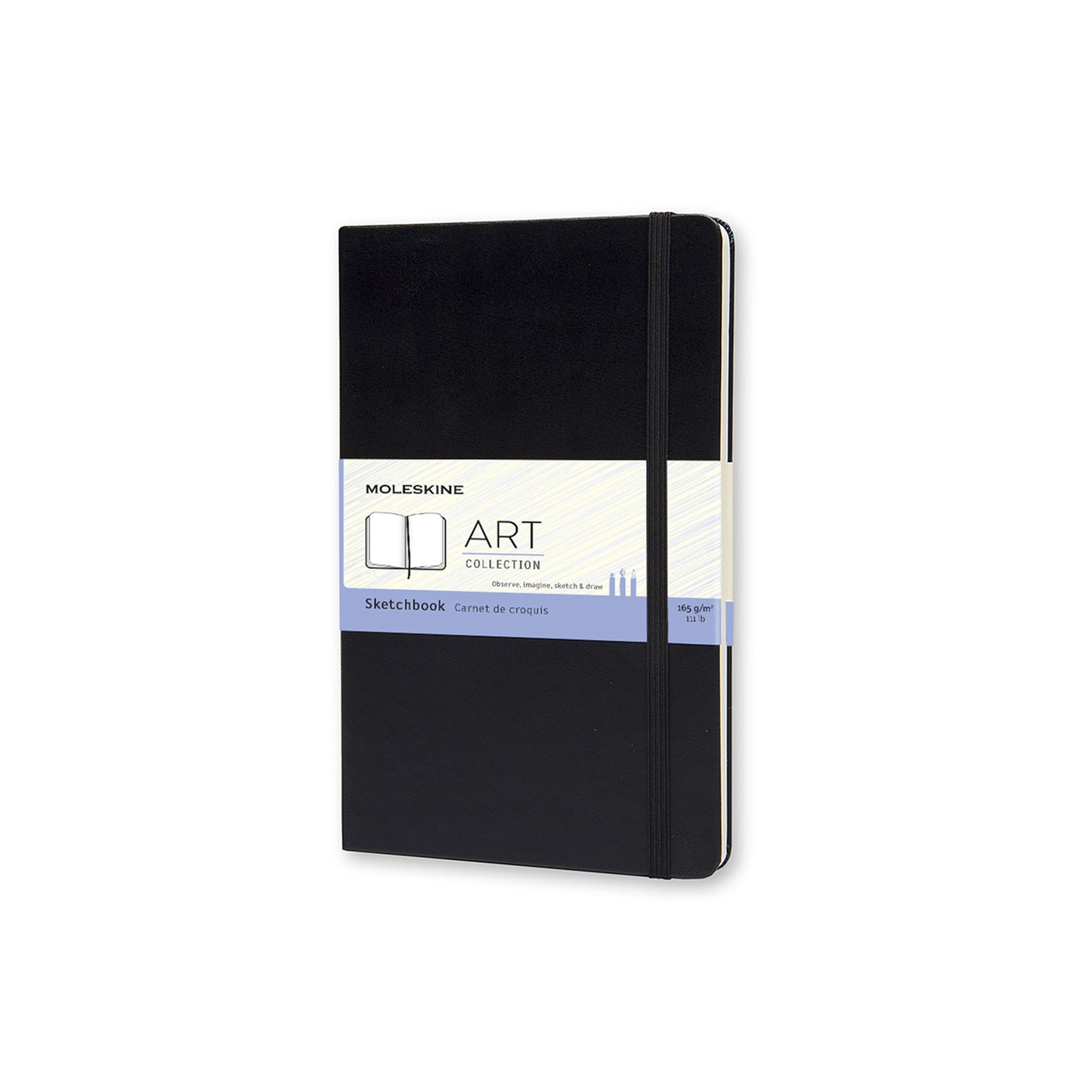Art Sketchbook Large Black