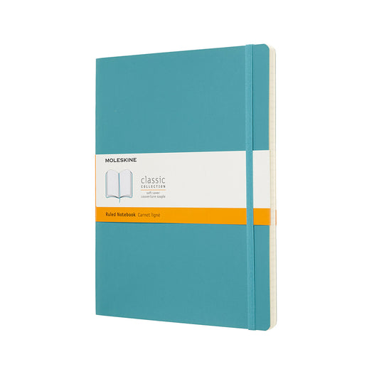 Classic Extra Large Soft Cover Notebook Reef Blue