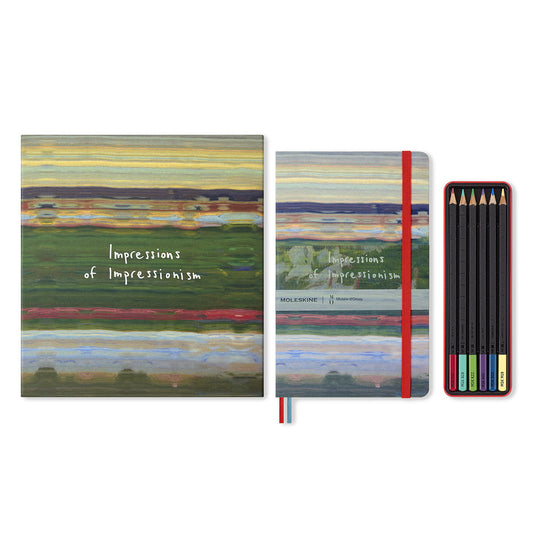Impressionism Drawing Notebook and Pencil Set