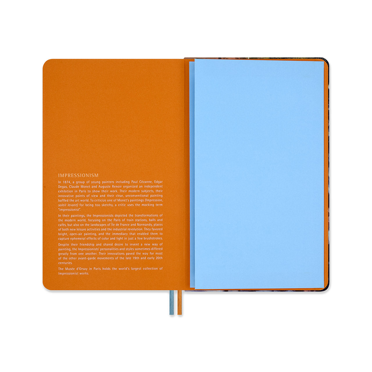 Impressionism Hard Cover Notebook Large