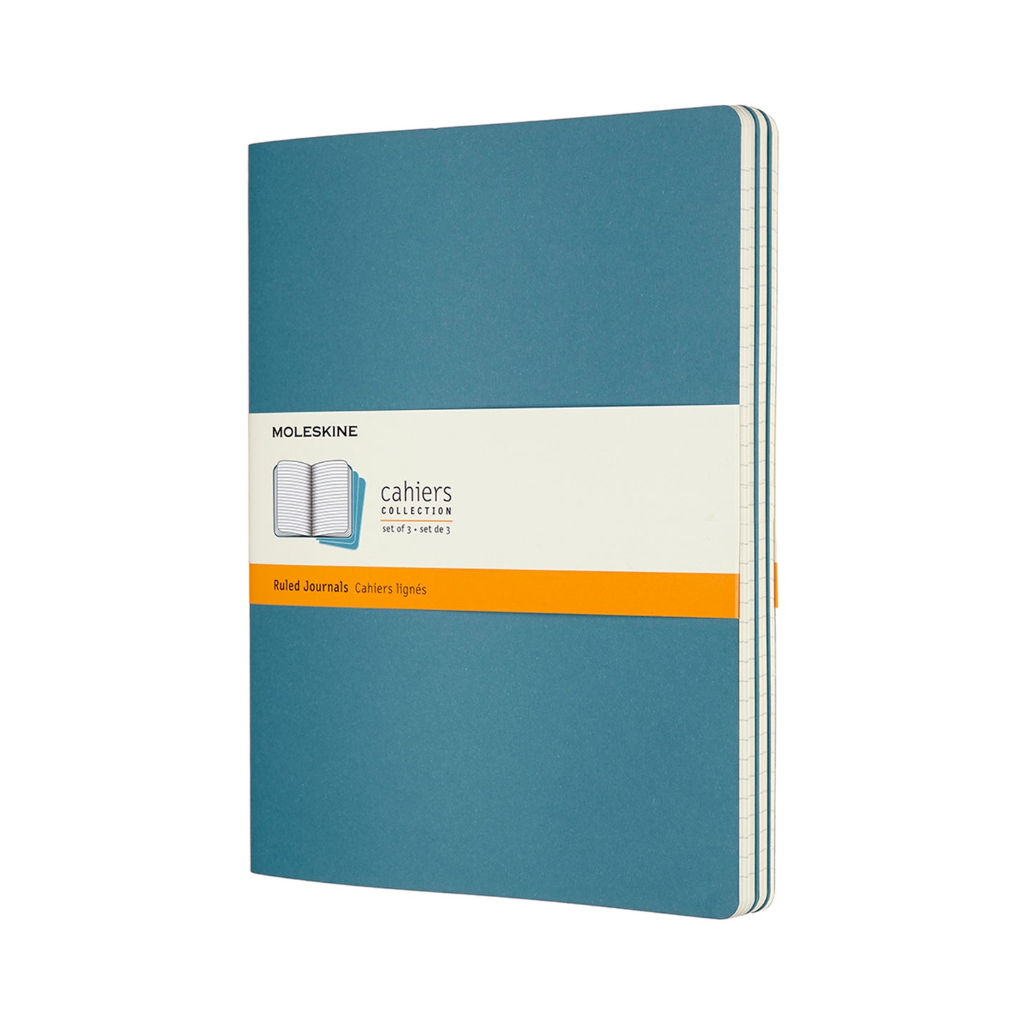 Moleskine Cahier Extra Large Notebook Set Brisk Blue – Moleskine Australia