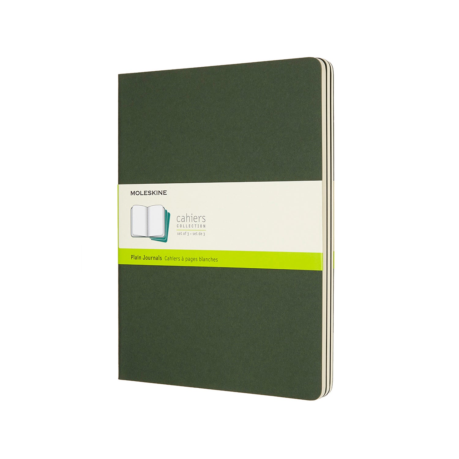 Moleskine Cahier Extra Large Notebook Set Myrtle Green – Moleskine AU