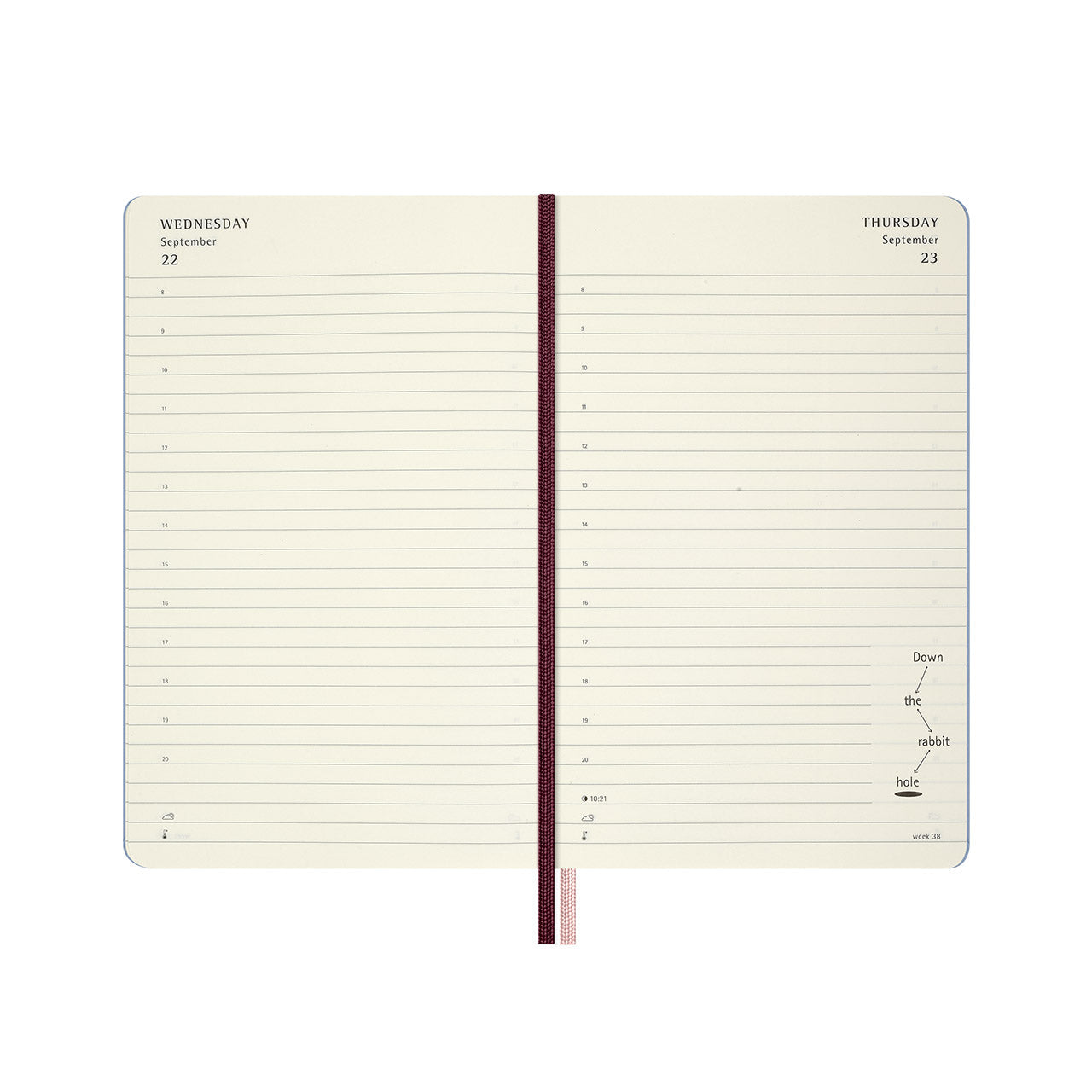 Alice in Wonderland Limited Edition 2027 Daily Hard Cover Diary
