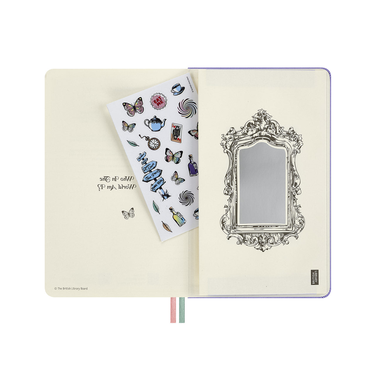 2026-27 Alice in Wonderland 18 Month Weekly Notebook Hard Cover Diary Large