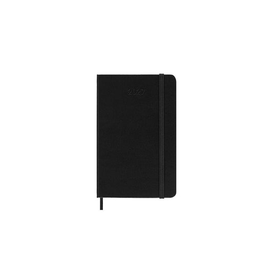 2027 Daily Diary Hard Cover Pocket Black