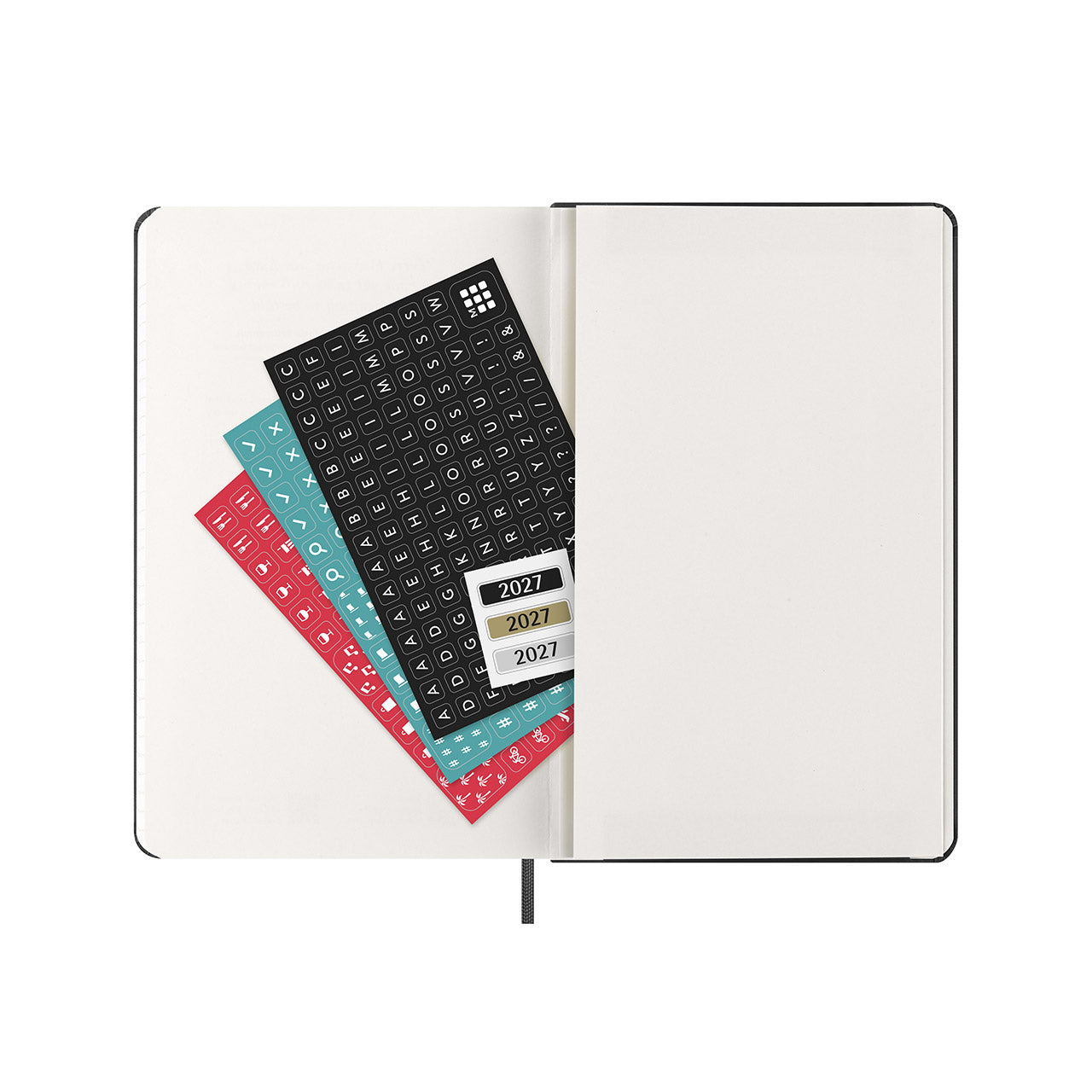 2027 Weekly Diary Horizontal Hard Cover Large