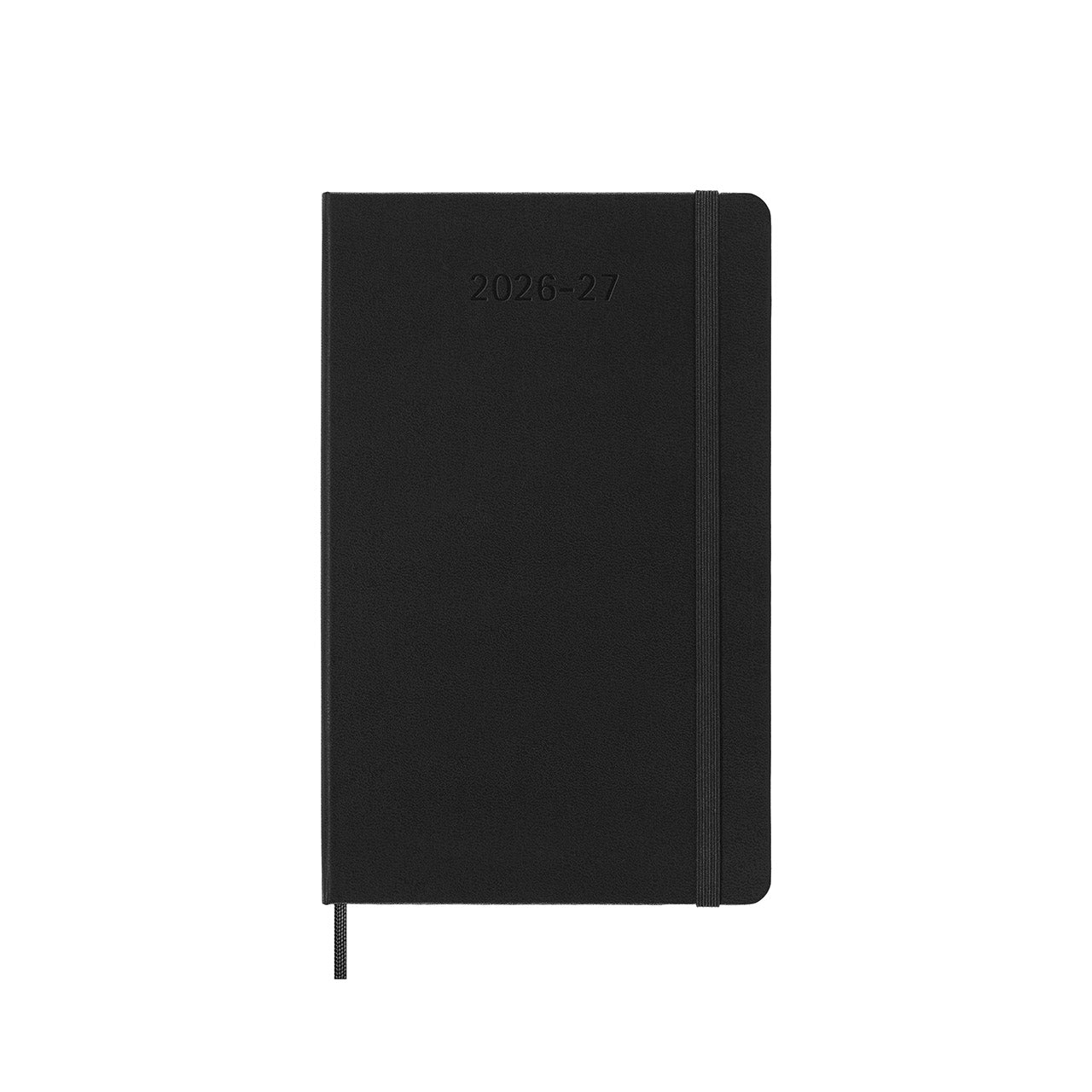 2026-27 18 Month Weekly Notebook Hard Cover Diary Large Black