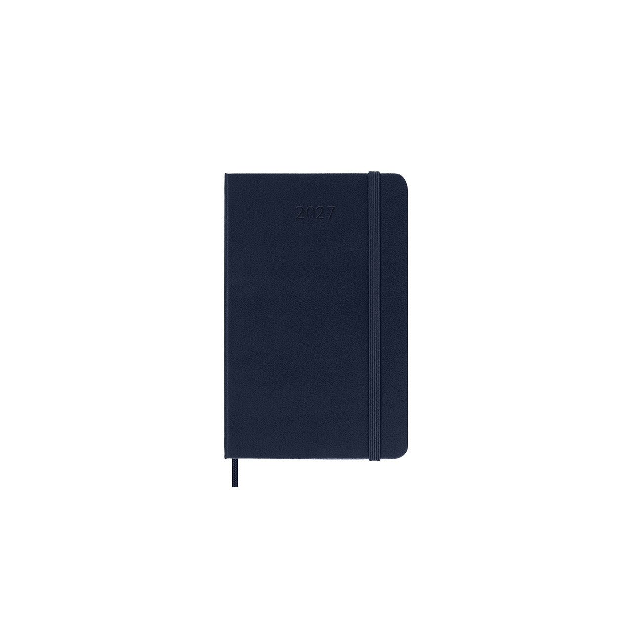 2027 Daily Diary Hard Cover Pocket Sapphire Blue