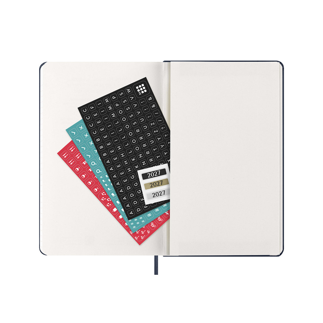 2027 Daily Diary Hard Cover Large Myrtle Green