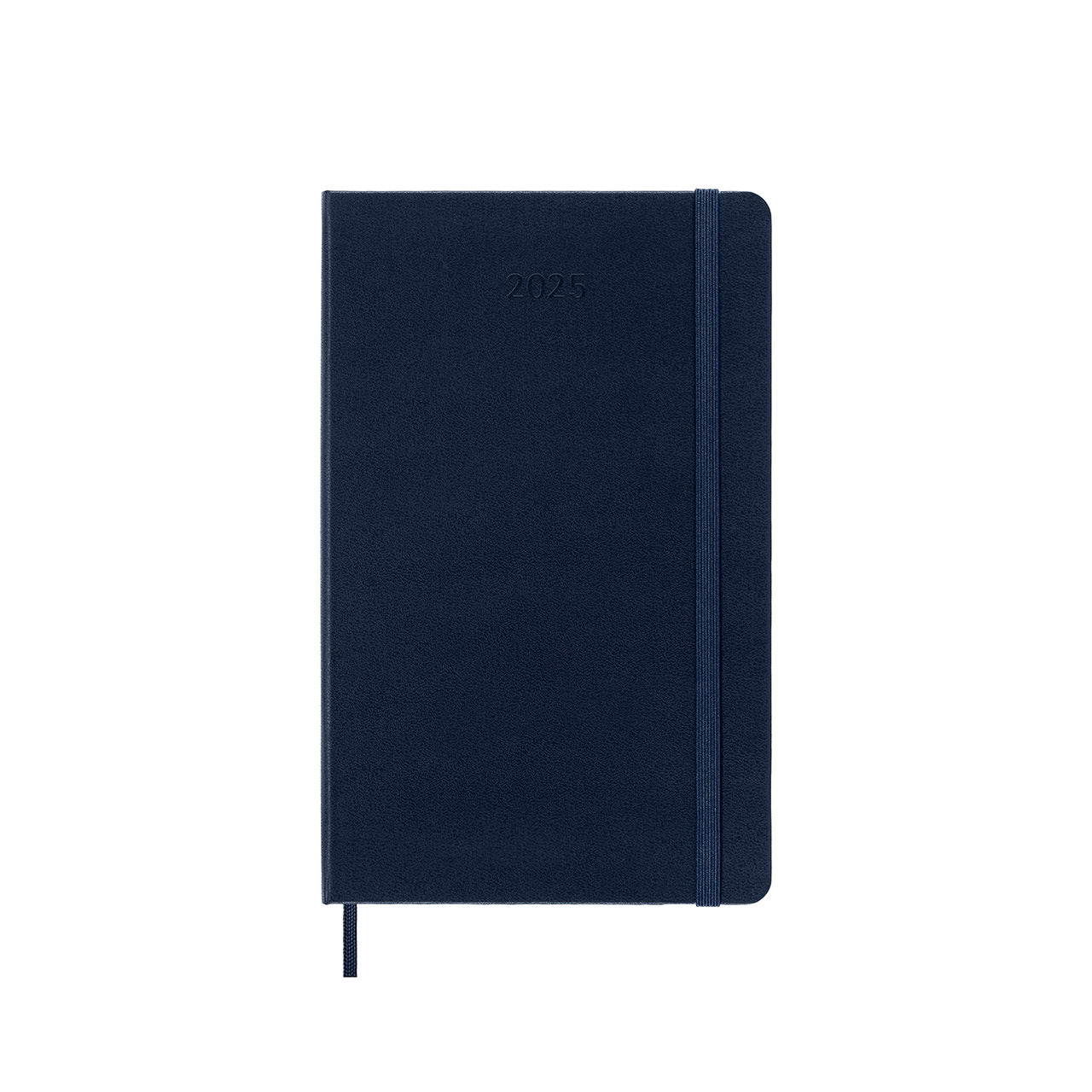 2025 Hard Cover Weekly Notebook Diary Large Sapphire Blue