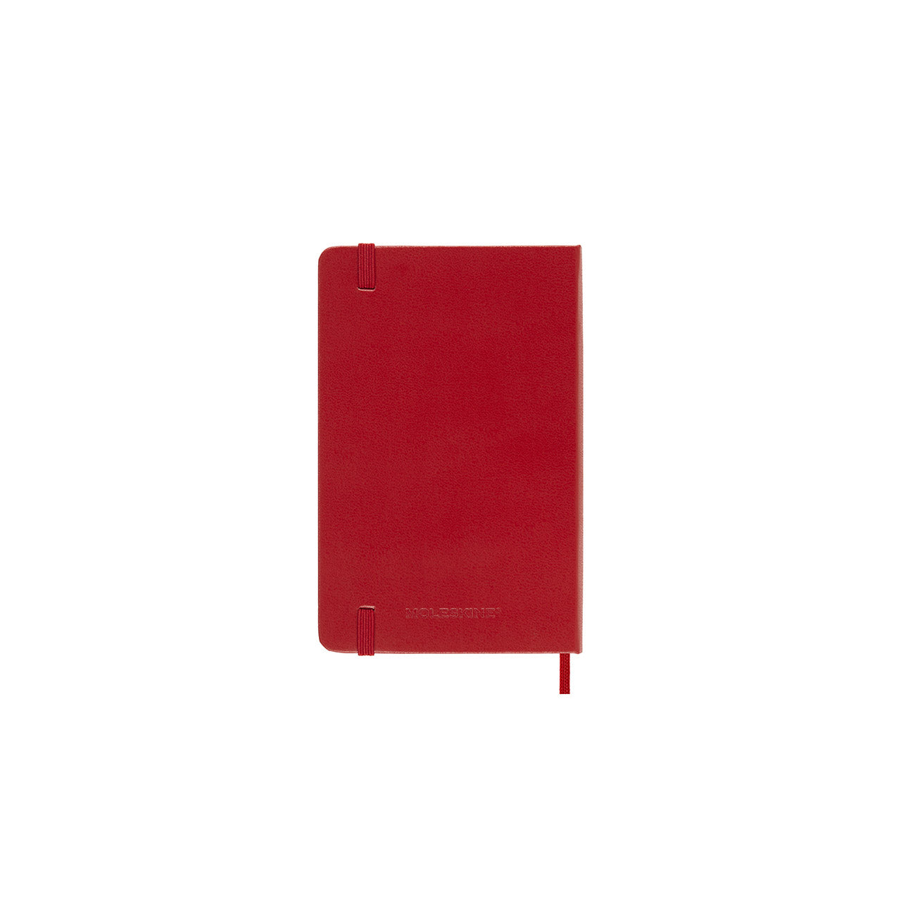 2027 Daily Diary Hard Cover Pocket Scarlet Red