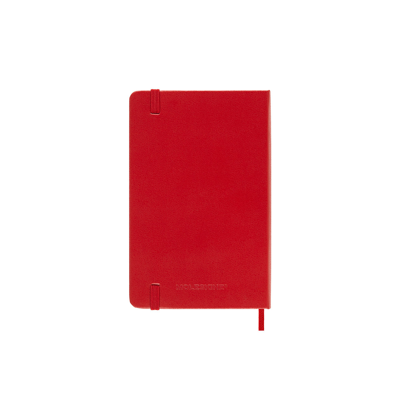 2025 Hard Cover Weekly Notebook Diary Pocket Scarlet Red