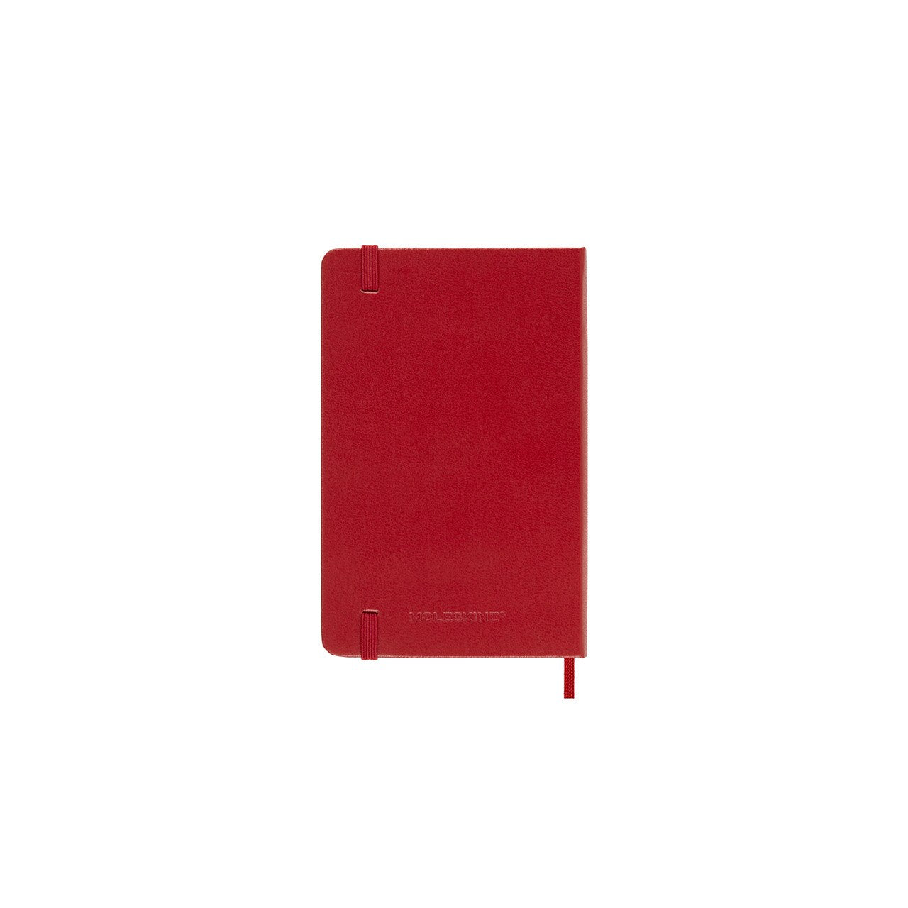 2026 Weekly Notebook Diary Hard Cover Pocket Scarlet Red