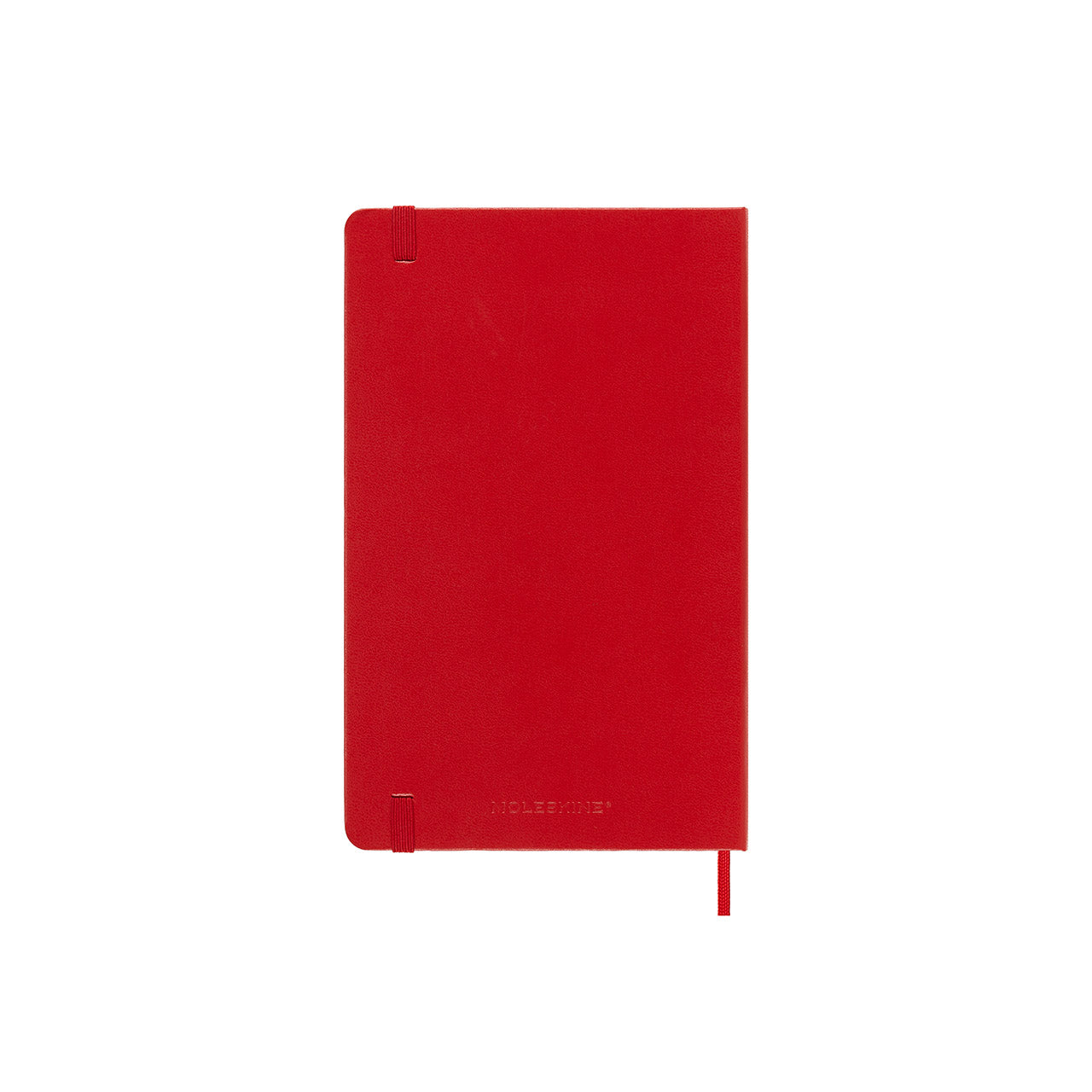 2025 Hard Cover Weekly Notebook Diary Large Scarlet Red