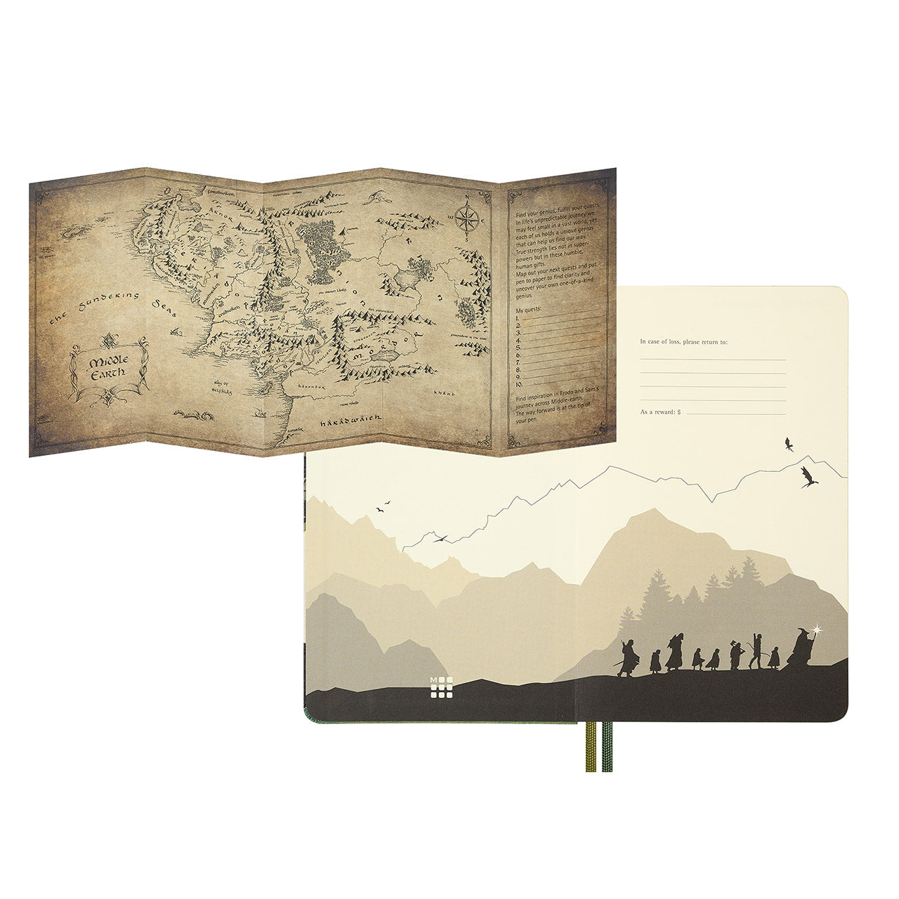 2027 Lord of the Rings Daily Hard Cover Diary Large