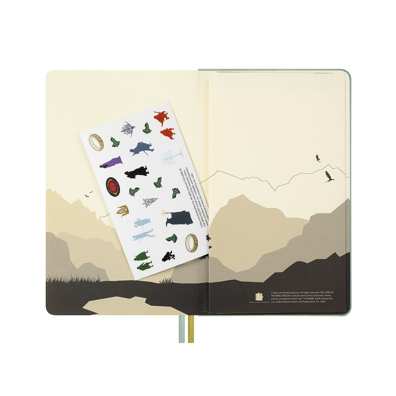 2026-27 Lord of the Rings 18 Month Weekly Notebook Hard Cover Diary Large