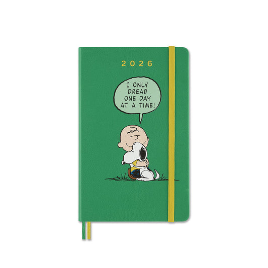 2026 Charlie and Snoopy Daily Diary Hard Cover Large