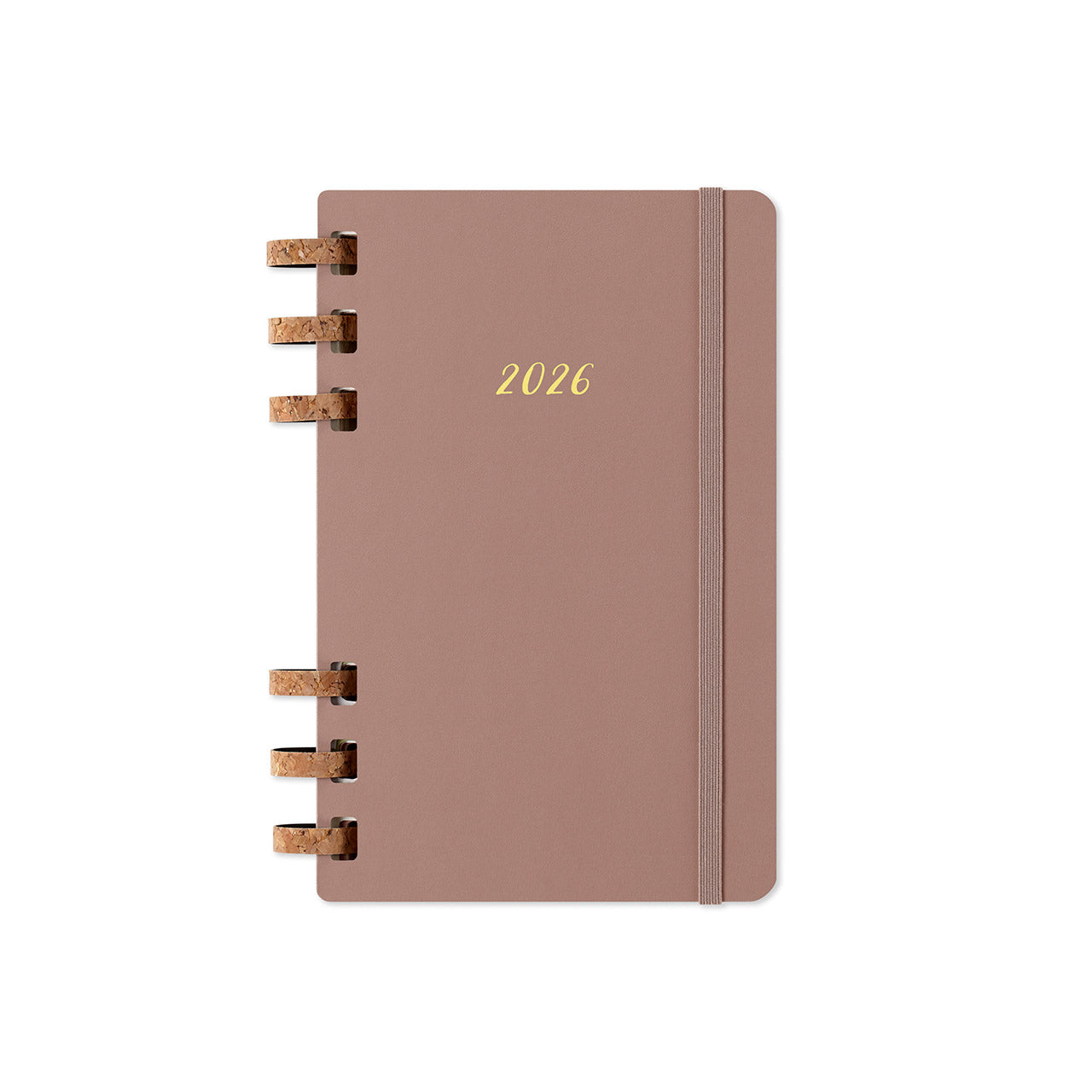 2026 Spiral Weekly Planner Large Almond