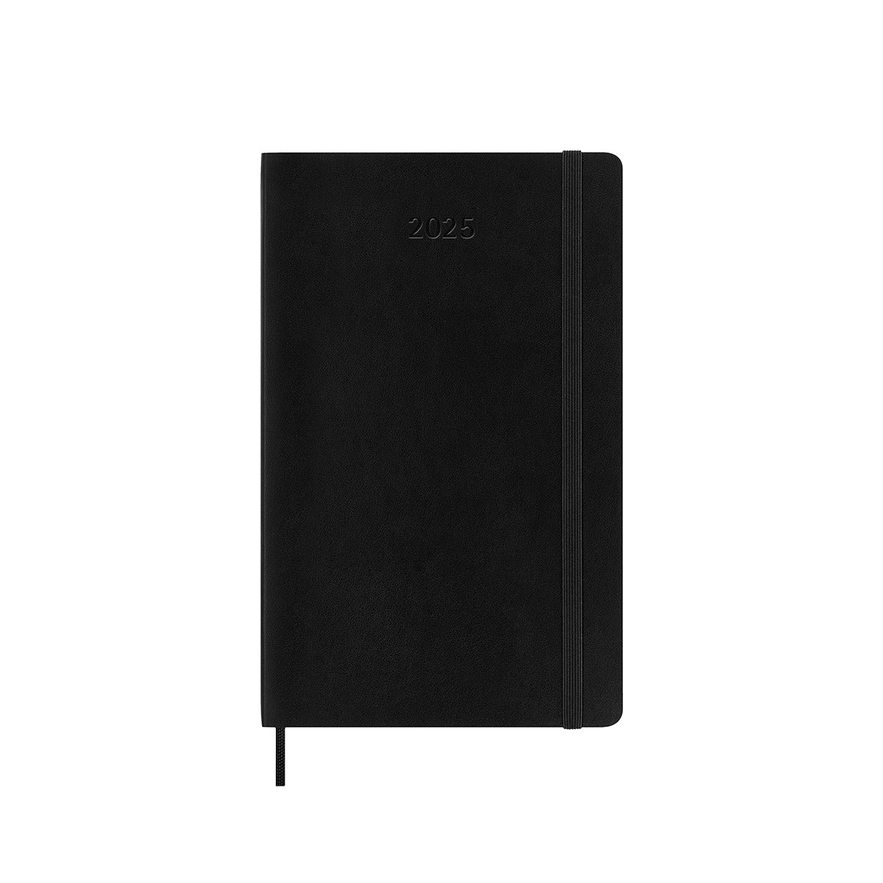 2025 Soft Cover Daily Diary Large Black