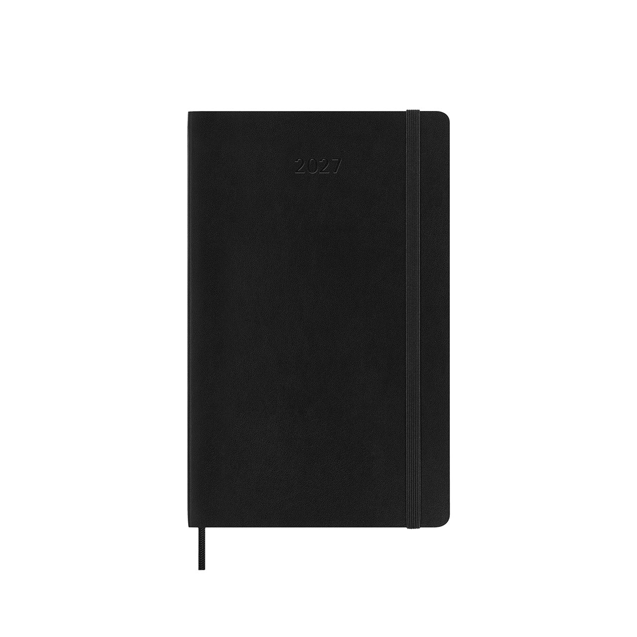 2027 Daily Diary Soft Cover Large Black