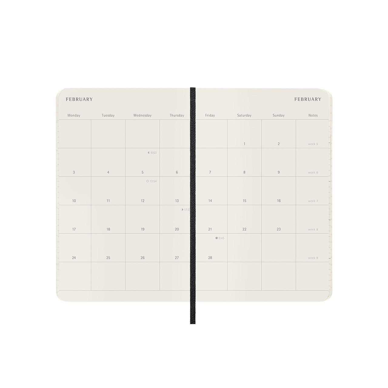 2025 Soft Cover Monthly Diary Pocket