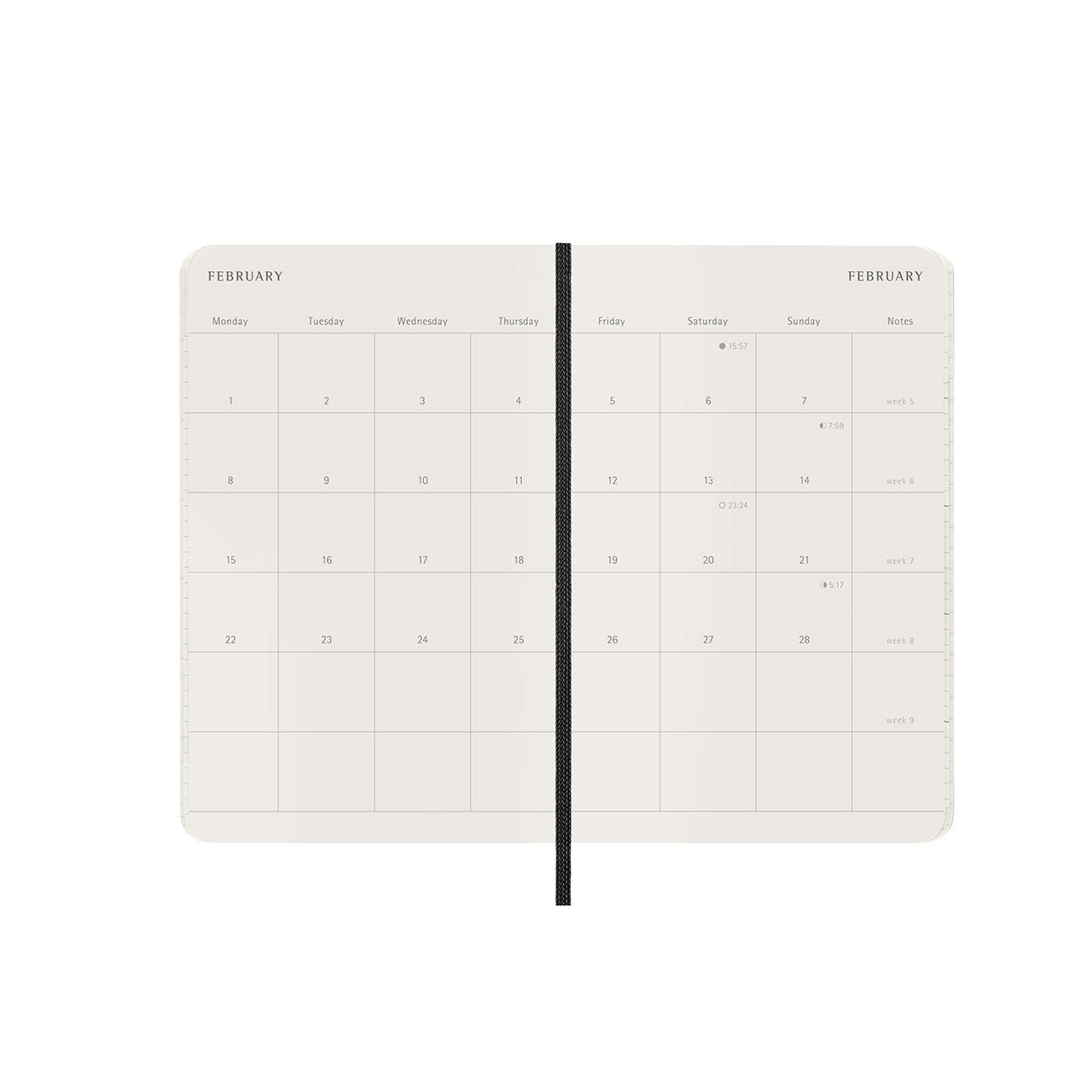 2027 Monthly Diary Soft Cover Pocket