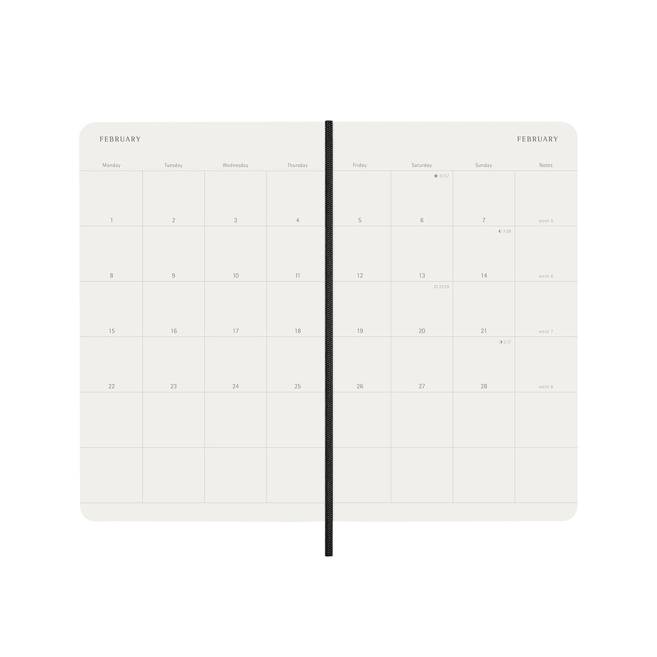 2027 Monthly Diary Soft Cover Large