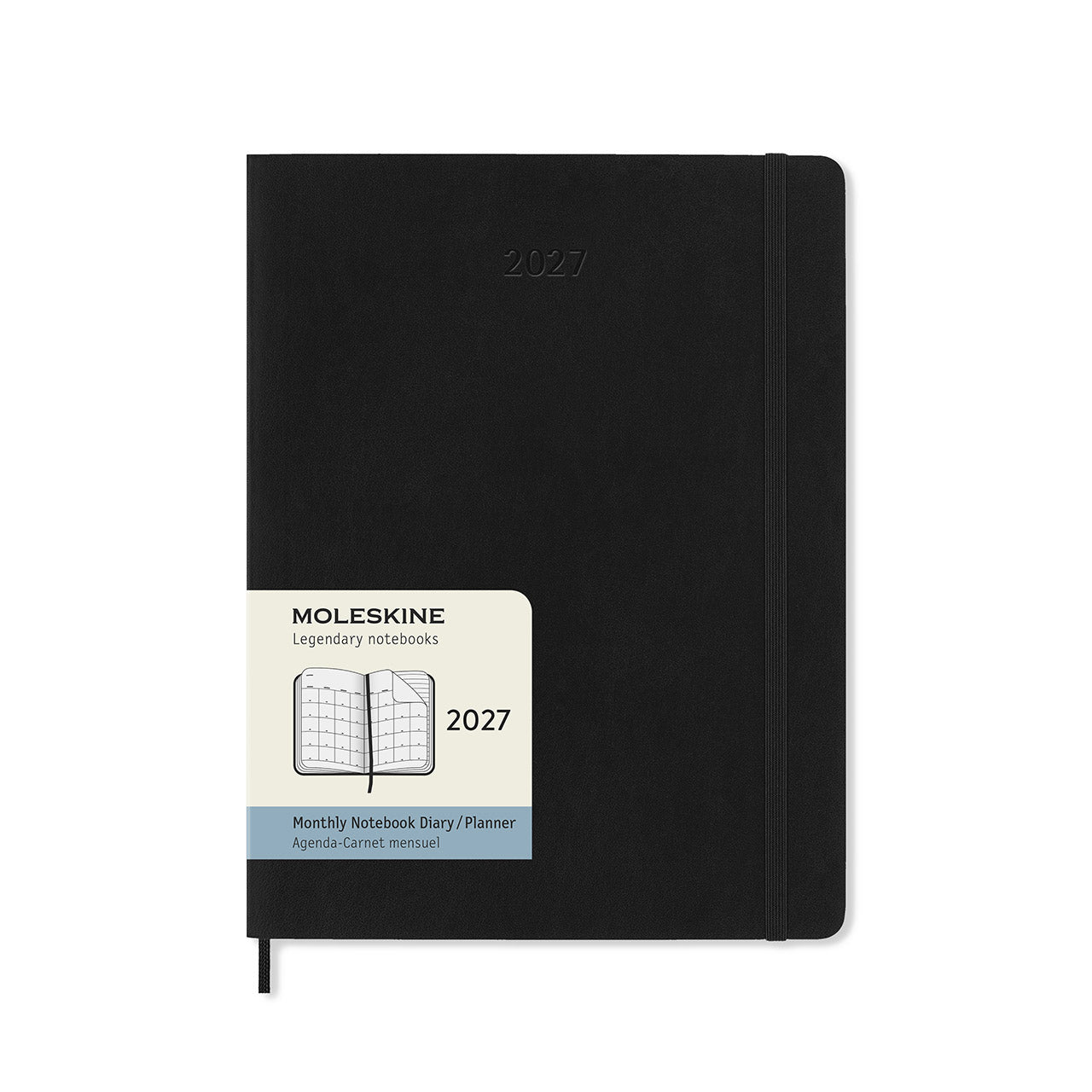 2027 Monthly Diary Soft Cover Extra Large