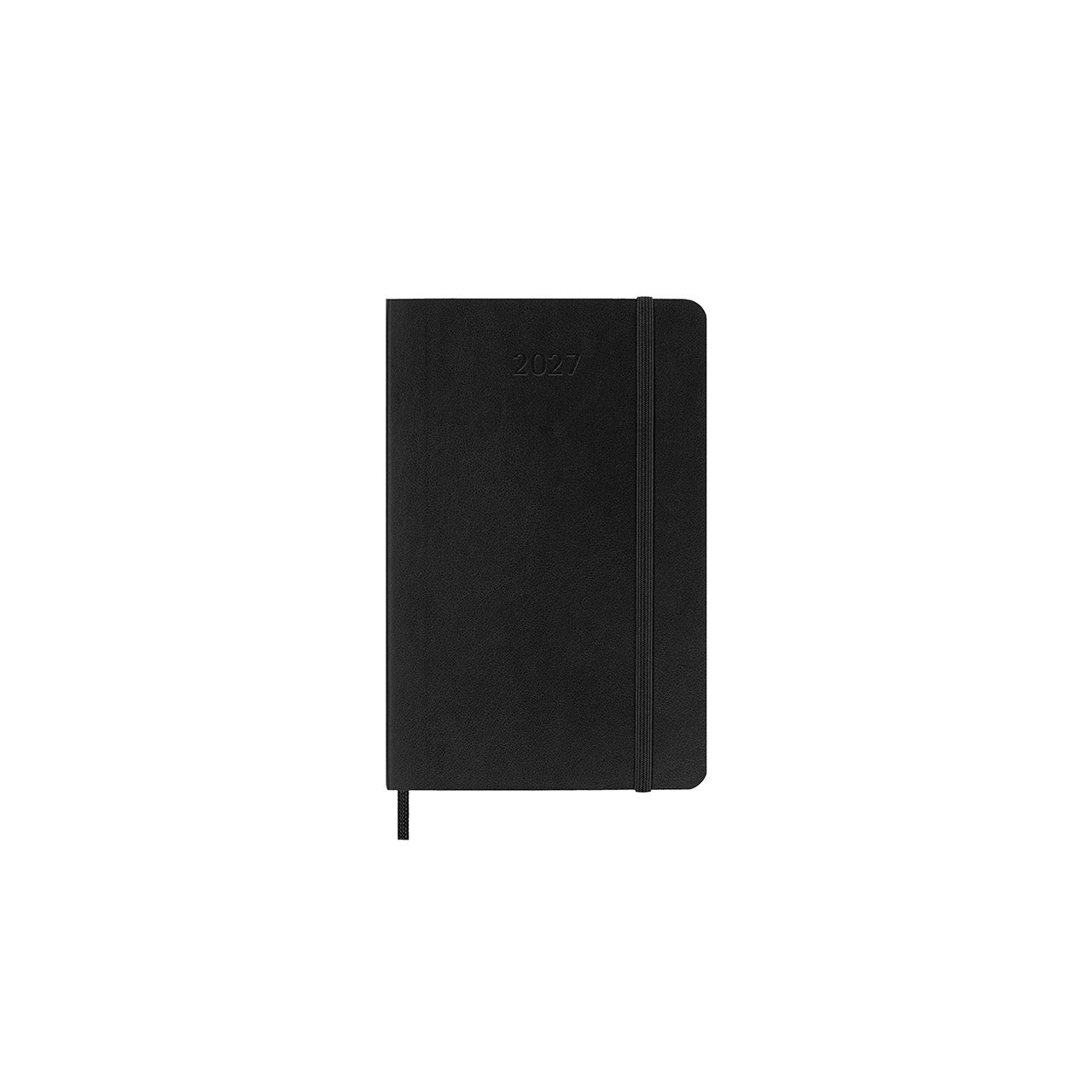 2027 Weekly Diary Soft Cover Pocket Black
