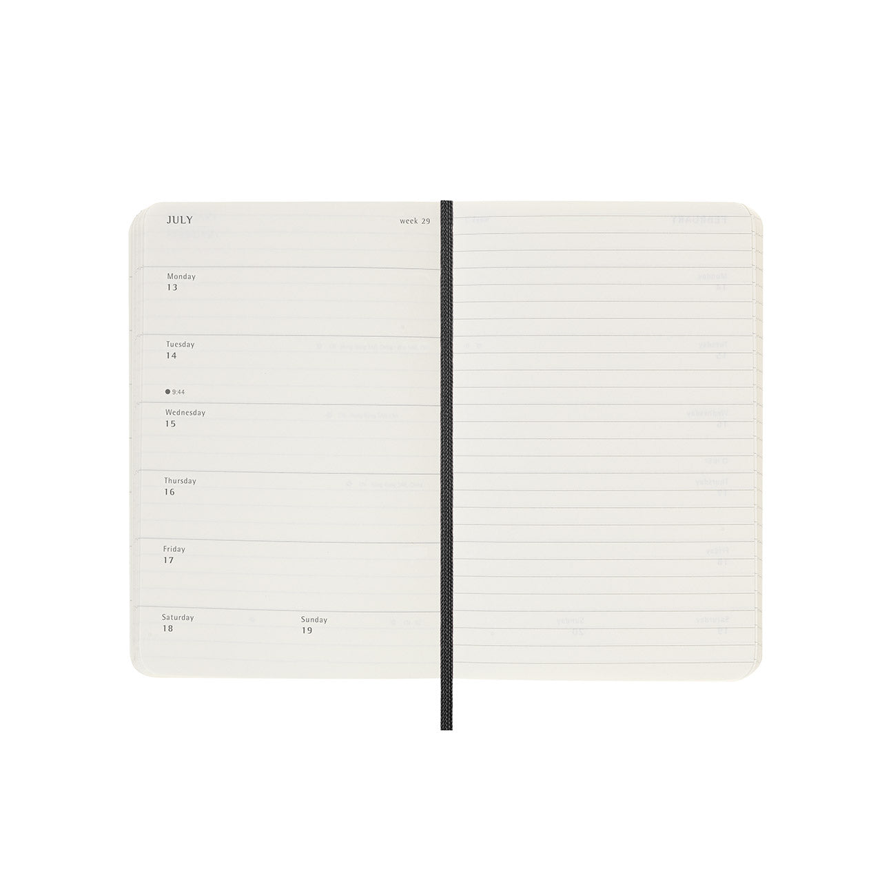 2026-27 18 Month Weekly Notebook Soft Cover Diary Pocket