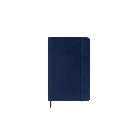 2025 Soft Cover Daily Diary Pocket Sapphire Blue