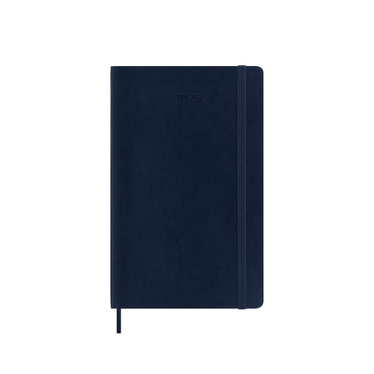 2025 Soft Cover Daily Diary Large Sapphire Blue